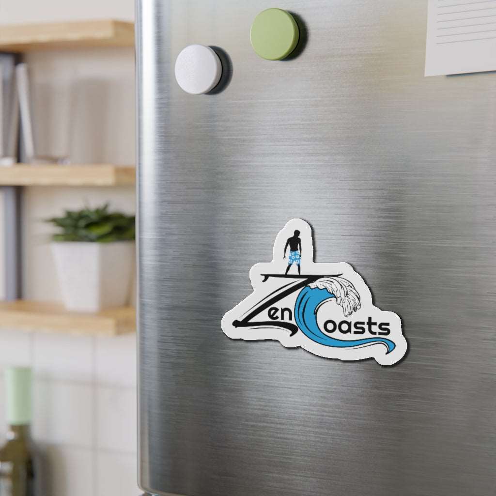 Zen Coasts Kiss-Cut Magnets