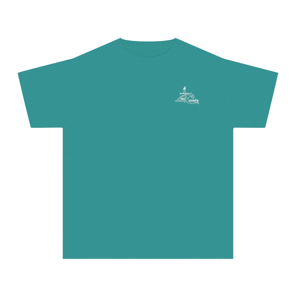 Zen Coasts  Surfer Youth Midweight Tee