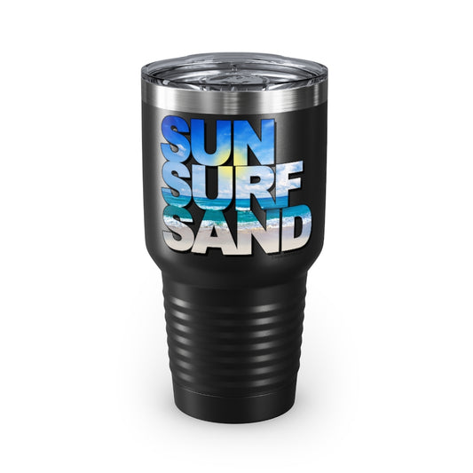 Sun Surf Sand Ringneck Insulated  Tumbler, 30oz