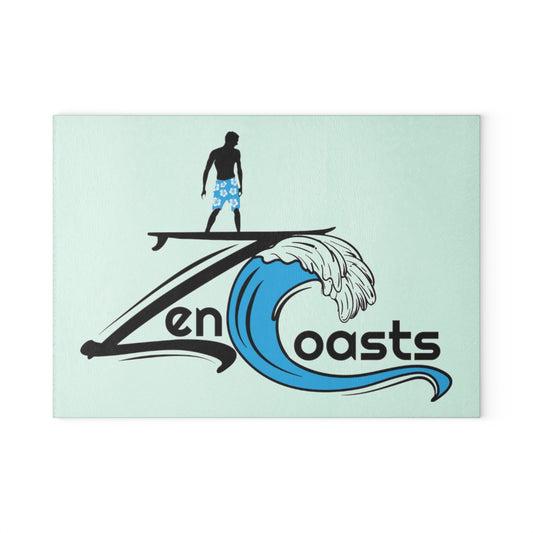 Zen Coasts Glass Cutting Board
